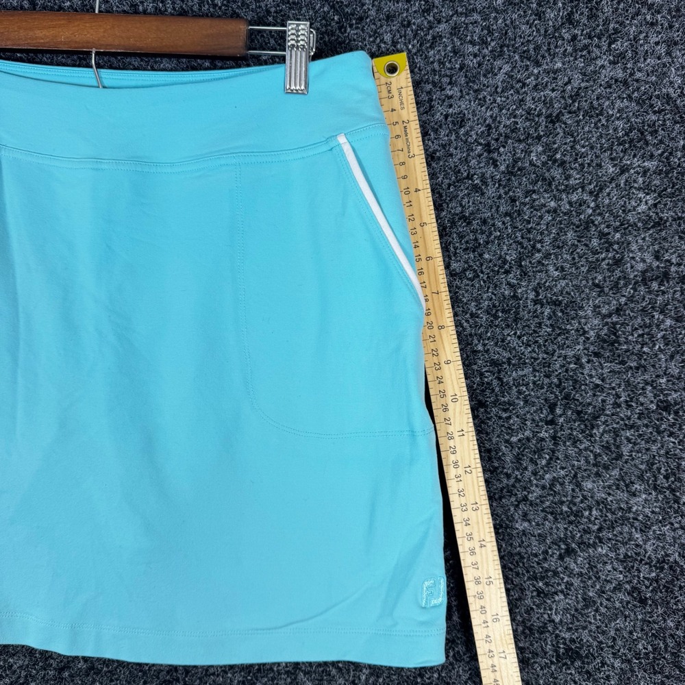 FootJoy Golf Skort Womens Medium Aqua Blue Stretch Performance Athletic Skirt‎ - Picture 4 of 6